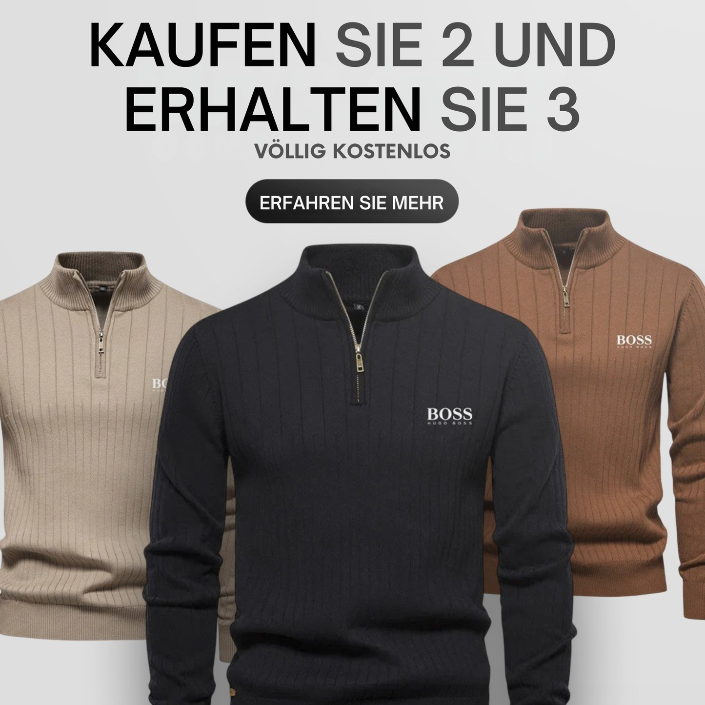 HB Pullover mit Reißverschluss (RABATT)