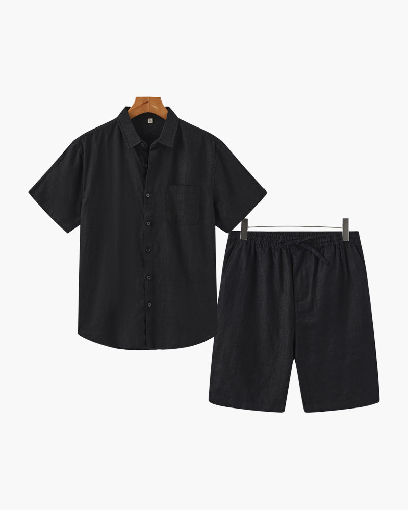 Branvel Leinen-Set (mit Shorts)