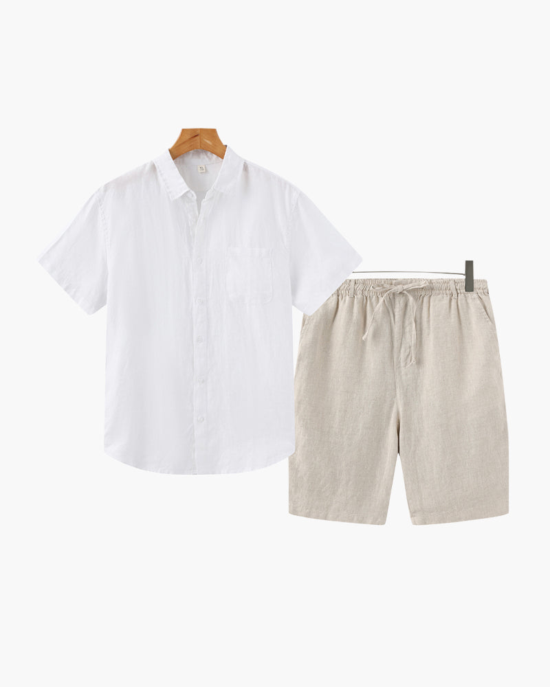 Branvel Leinen-Set (mit Shorts)
