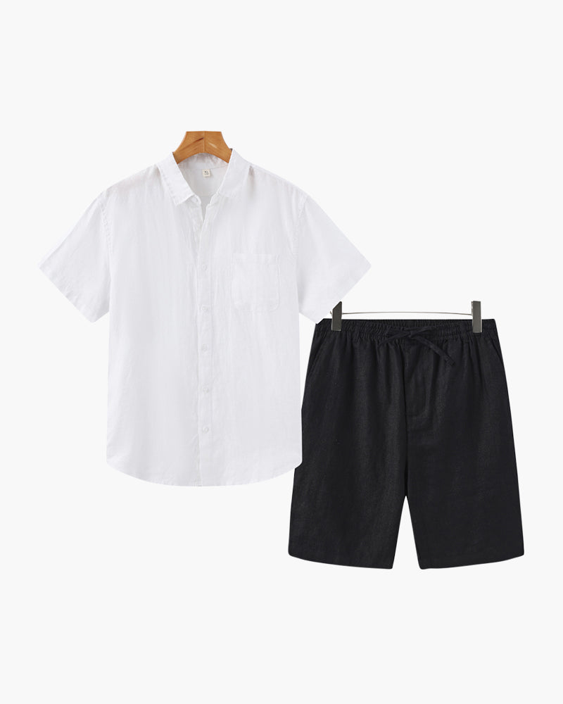 Branvel Leinen-Set (mit Shorts)