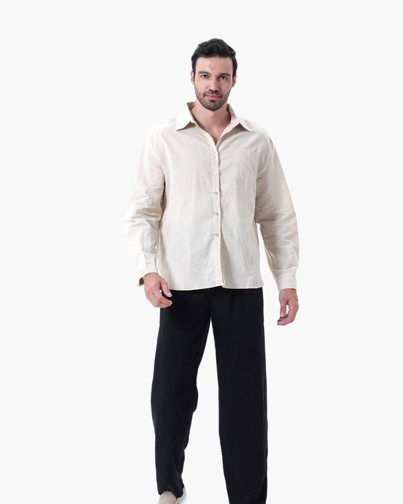Branvel Leinen-Set (Langarm)