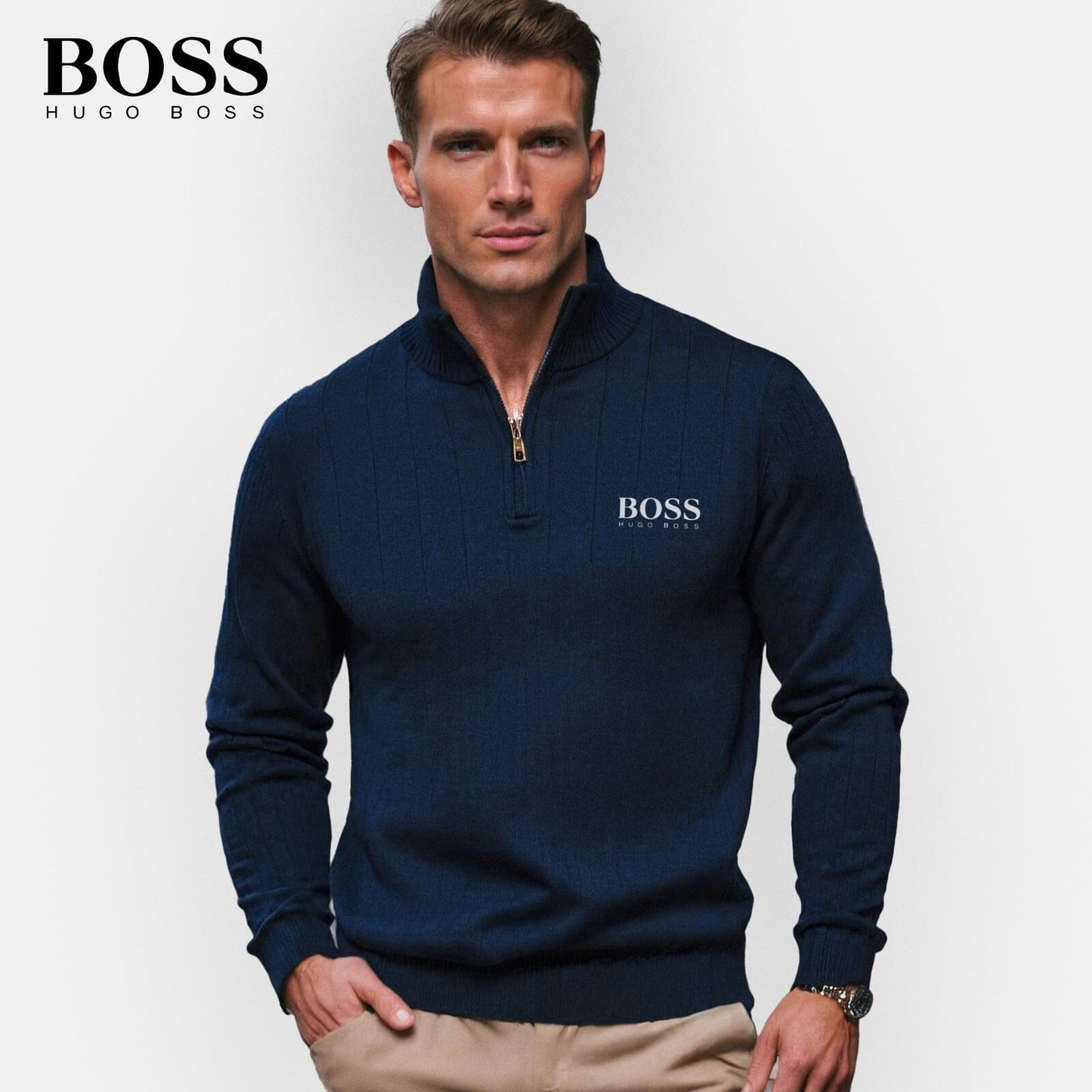 HB Pullover mit Reißverschluss (RABATT)