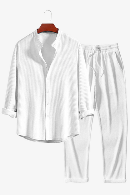 Zweiteiliges Herren-Set – Premium Schwarz