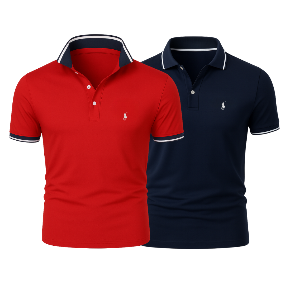 [KAUFEN SIE 1, BEKOMMEN SIE 2] Premiere Poloshirt-Set – Professional Line von R&L (2er-Pack)